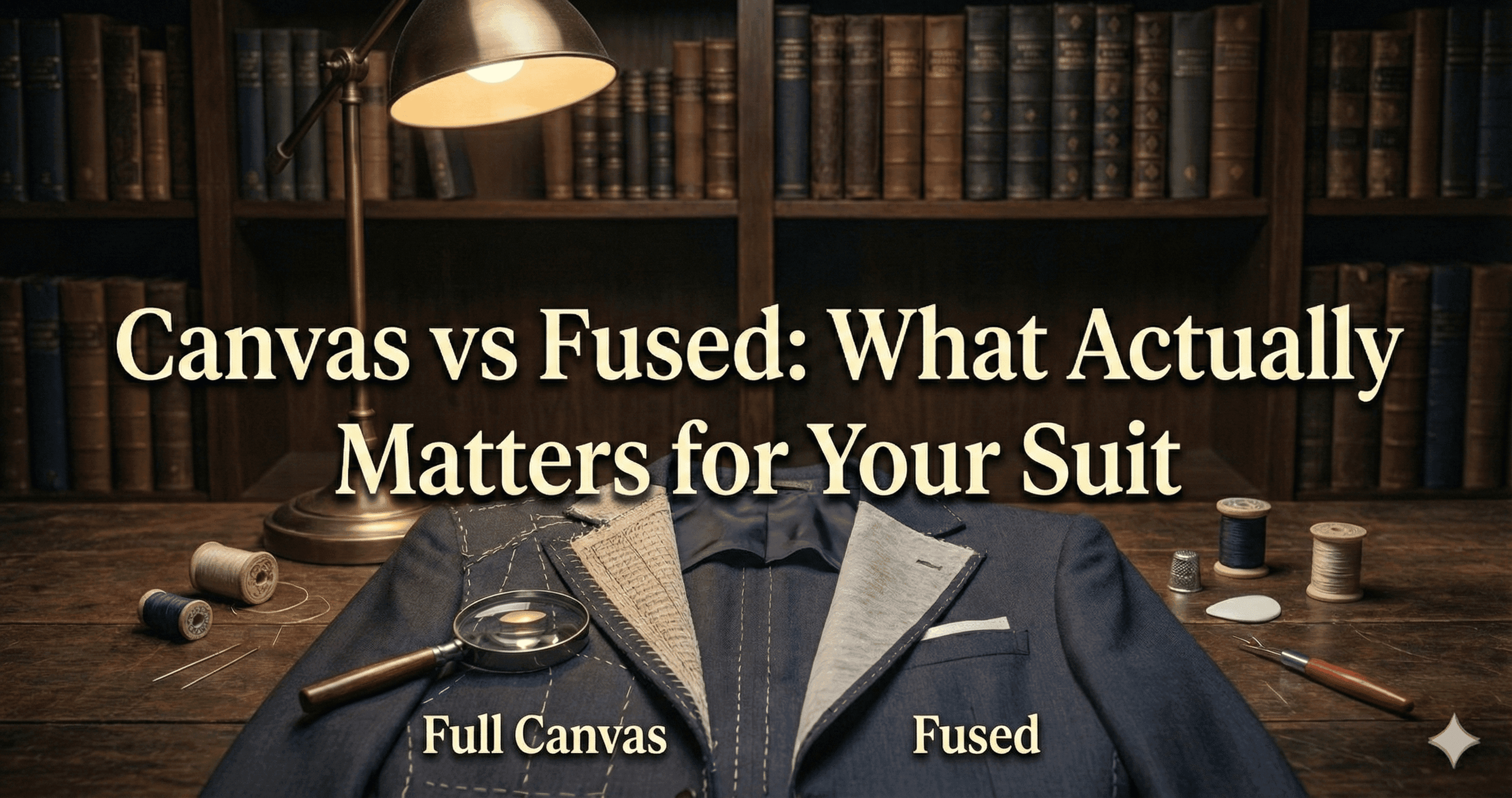 Canvas vs Fused: What Actually Matters for Your Suit