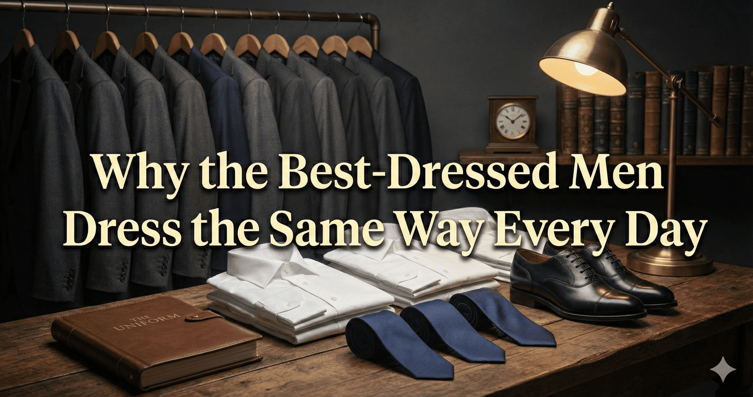 Why the Best-Dressed Men Dress the Same Way Every Day