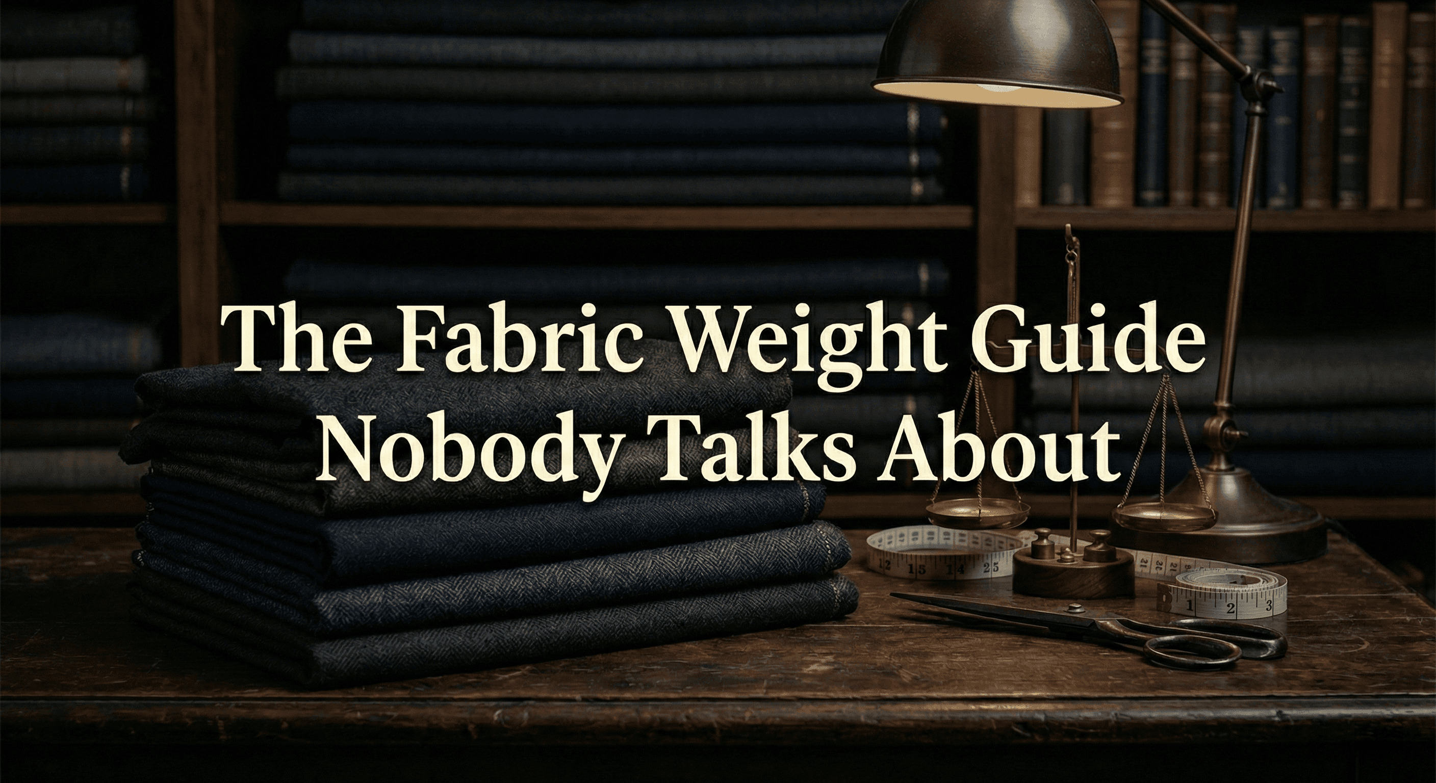 The Fabric Weight Guide Nobody Talks About
